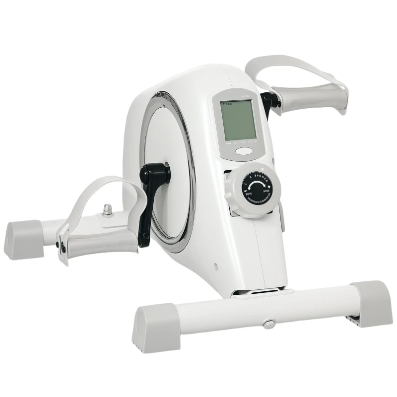 Image of SPORTNOW SPORTNOW Pedal Exerciser with 8-Level Magnetic Resistance - White