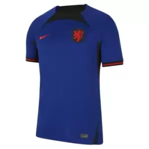 Image of Nike Netherlands Away Shirt 2022 2023 Adults - Blue
