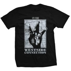 Image of Ice Cube - Westside Connection Unisex Medium T-Shirt - Black