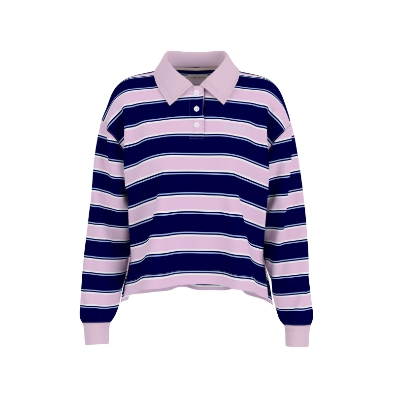 Image of Guess Guess OS CropLSPolo Ld62 SMR LILAC S40R female 8 (XS)