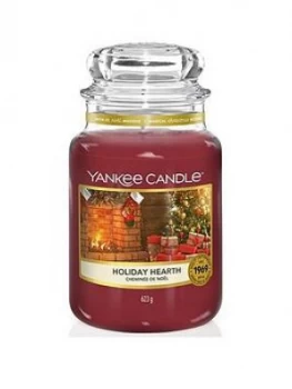 Image of Yankee Candle Classic Large Jar Candle ; Holiday Hearth