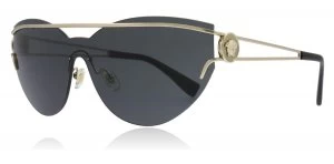 Image of Versace VE2186 Sunglasses Pale Gold 125287 38mm