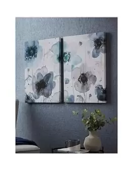 Image of Art For The Home Painterly Poppies Canvas