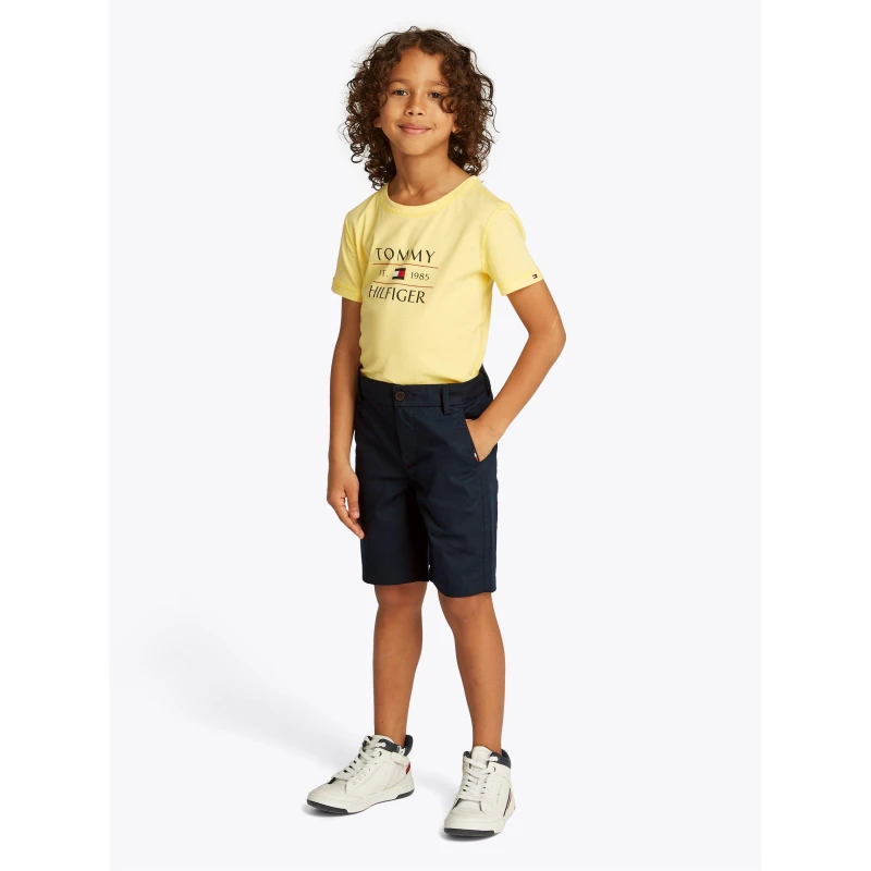 Image of Tommy Hilfiger Kids Chino Shorts Dk Nght Navy male 8Y