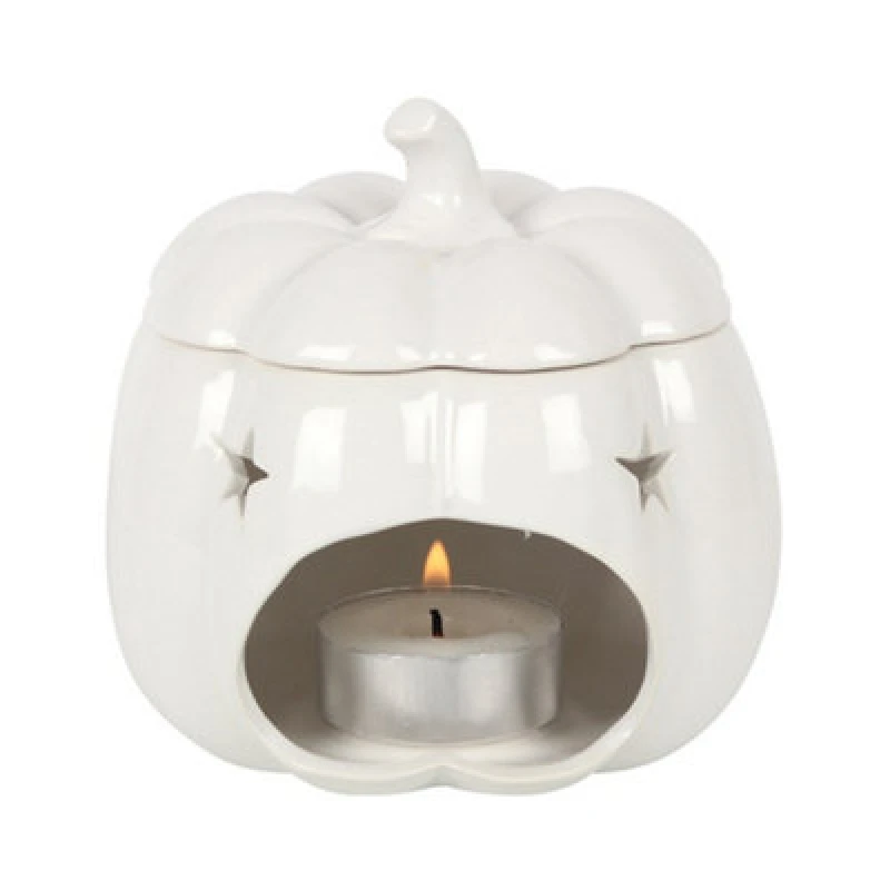 Image of Something Different White Pumpkin Oil Burner PI66301