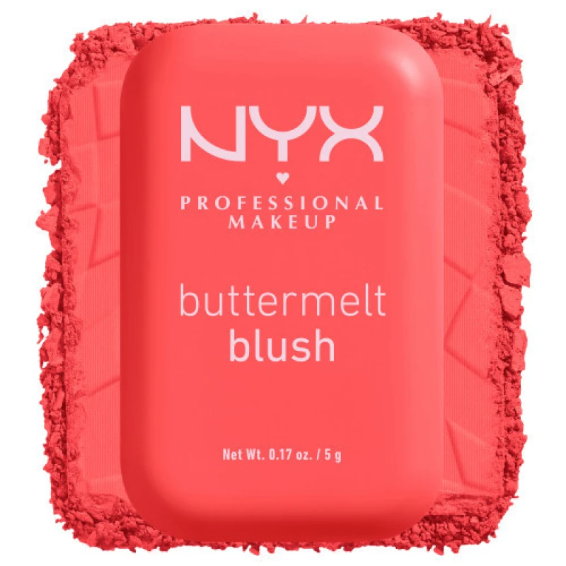 Image of NYX Professional Makeup Buttermelt Powder Blush up to 12H Wear, Fade and Transfer Resistant (Various Shades) - Had Butta