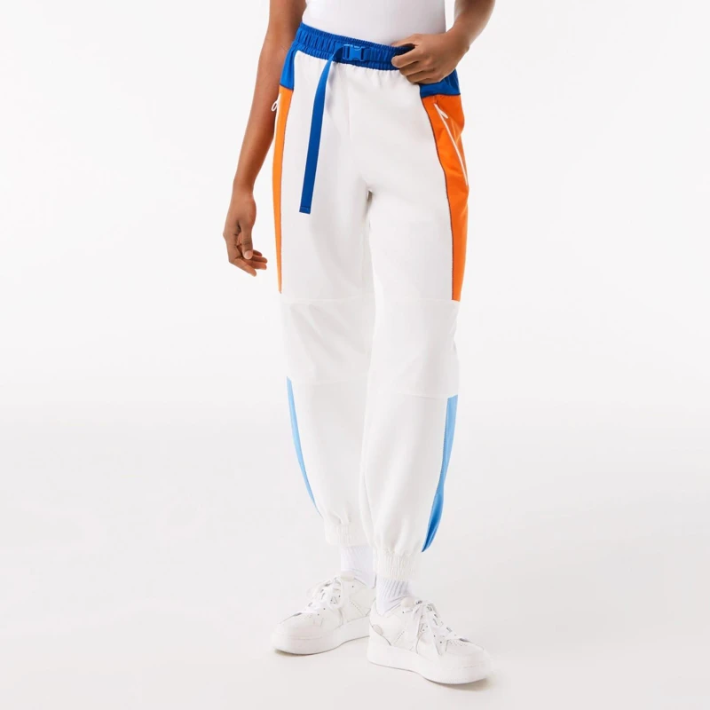 Image of Lacoste Badge Colourblock Track Pants - Multi Multi 8