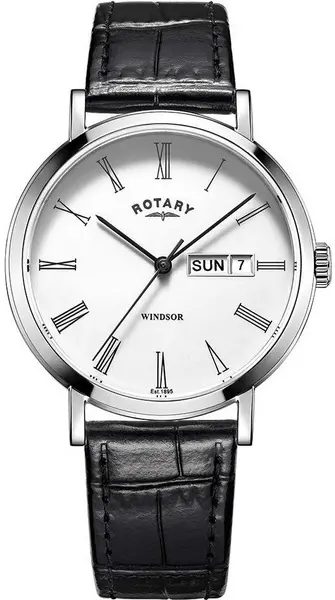 Image of Rotary Watch Windsor Mens D - White RTY-610
