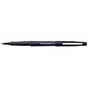 Image of Paper Mate Fineliner Pen Flair Black Medium 0.5mm Pack of 12