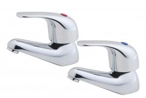 Image of Wickes Rhine Bath Taps - Chrome