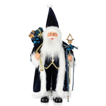 Image of The Spirit Of Christmas 24" Standing Santa14 - 2021 Blue