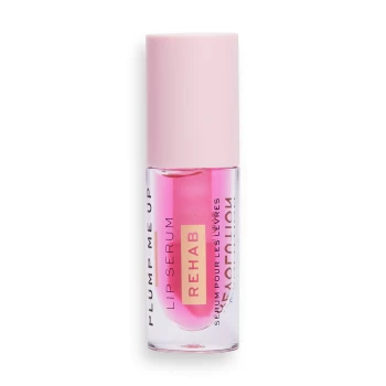 Image of Makeup Revolution Rehab Plump Me Up Lip Serum 4.6ml (Various Shades) - Pink Glaze