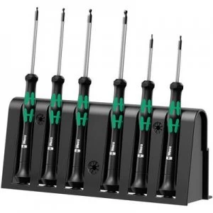 Image of Wera 2052/6 Electrical & precision engineering Screwdriver set 6 Piece Allen