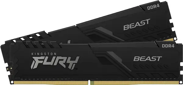 Image of Kingston FURY Beast 64GB (2x32GB) 2666MHz DDR4 Memory Kit