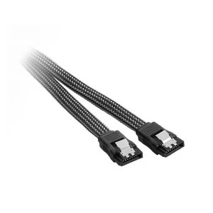 Image of CableMod ModMesh SATA 3 Cable 60cm - Carbon