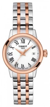Image of Tissot Womens Classic Dream White Dial Two Tone Watch