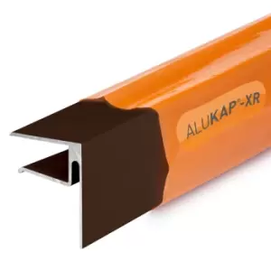 Image of Alukap-XR 16mm Brown End Stop Bar 2.4m