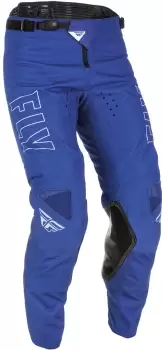 Image of FLY Racing Kinetic Fuel Pants Blue White 34