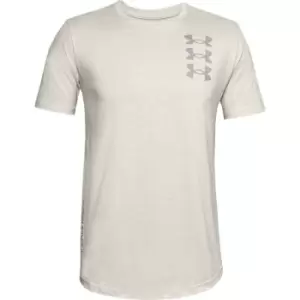 Image of Under Armour Armour Triple Stack T Shirt Mens - Grey