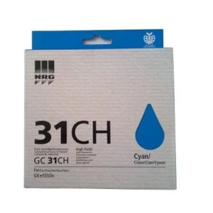 Image of Ricoh 405702 Cyan Gel Cartridge