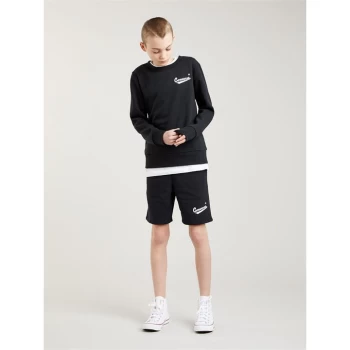 Image of Converse Nova Crew Sweater Junior Boys - Black
