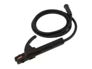 Image of Draper 20924 MMA Welding Electrode Holder with 10/25 Dinse Plug 1.8m 200A