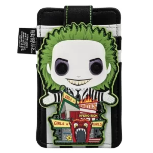 Image of Pop By Loungefly Beetlejuice Dantes Inferno Card Holder