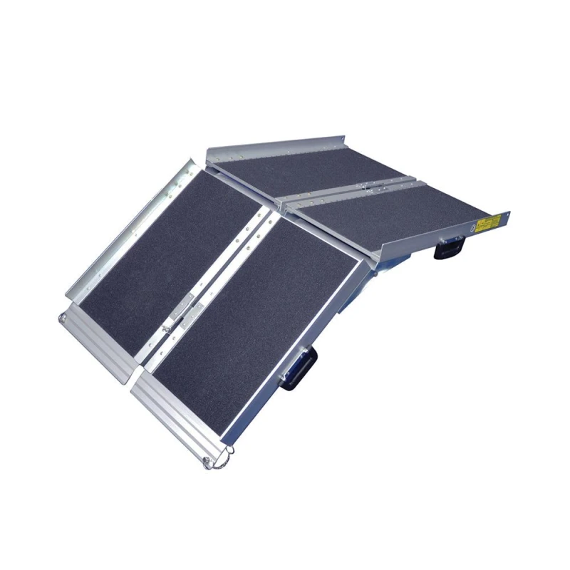 Image of Loops 6ft Folding Suitcase Ramp - Robust Non Slip Surface - 272kg Weight Limit Multi