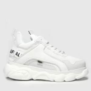 Image of Buffalo London White Chai Vegan Trainers