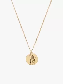 Image of In The Stars Capricorn Pendant - Gold - One Size