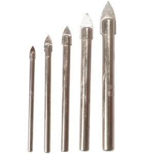 Image of Irwin Glass & Tile Drill Bits - 5 Piece 4 - 10mm
