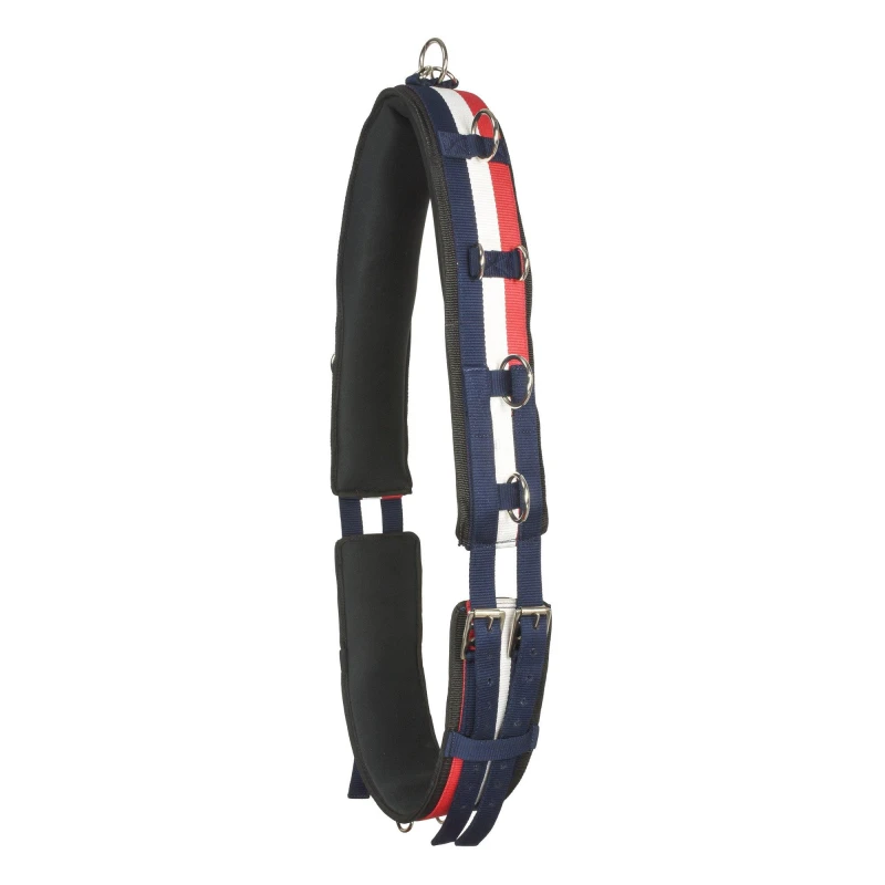 Image of John Whitaker Horse Training Lunge Roller Red/White/Blue unisex Pony