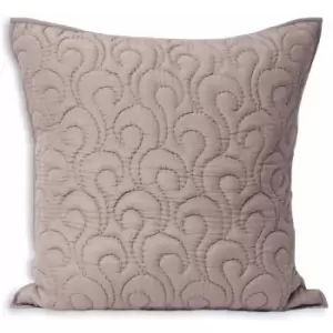 Image of Riva Home Nimes Silk Cushion Cover (55x55cm) (Heather) - Heather