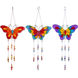 Image of Box of 12 Butterfly Suncatchers