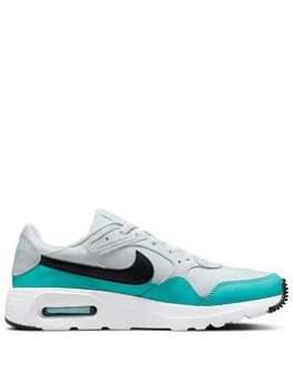 Image of Nike Air Max SC Leather - White/Blue, Size 8, Men