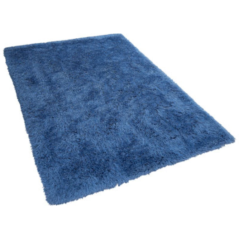 Image of Beliani Shaggygy Rug Cide Blue 200 X 300 Cm