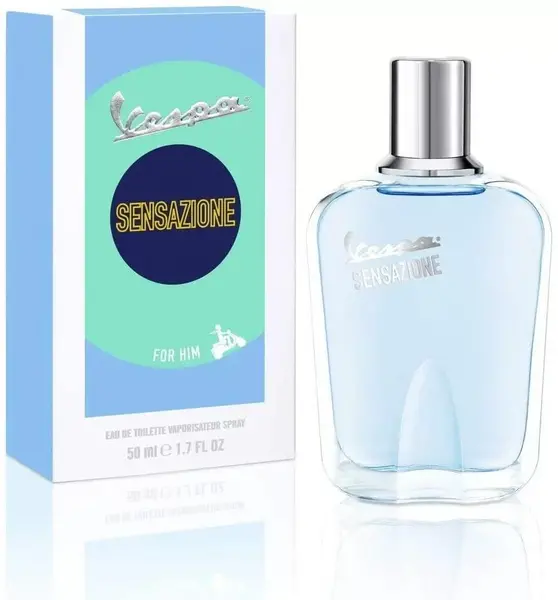 Image of Vespa Sensazione Eau de Toilette For Him 50ml