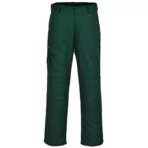 Image of Portwest Bradford S891 Trousers Bottle Green 33" 33"