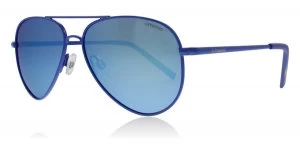 Image of Polaroid Junior PLD8015/N Sunglasses Blue 201 52mm