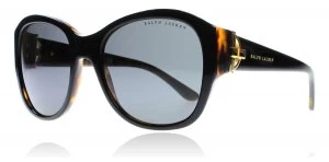 Image of Ralph Lauren RL8148 Sunglasses Black / Tortoise 526087 55mm