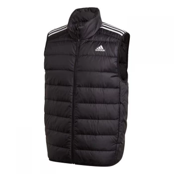 Image of adidas Essentials Light Down Hooded Parka Mens - Black