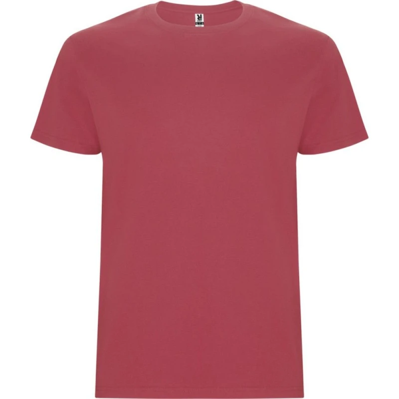 Image of ROLY Stafford Short-Sleeved T-Shirt in Maroon Size: 3-4 Years Maroon Unisex 3-4 Years