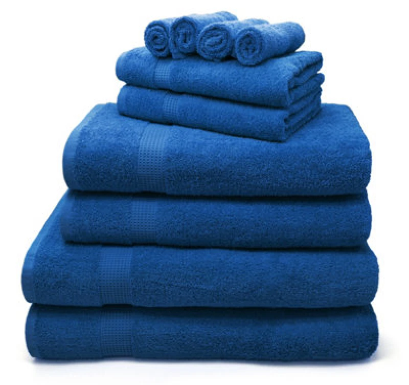 Image of Velosso Luxury 100% Egyptian Cotton Towels 550Gsm Soft & Absorbent Cotton Towels Royal - Bath Sheet