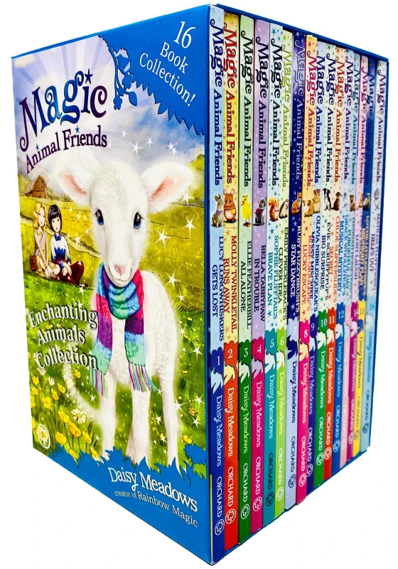 Image of Magic Animal Friends Enchanted Animals Collection Box Set 16 Books By Daisy Meadows Daisy Meadows Books