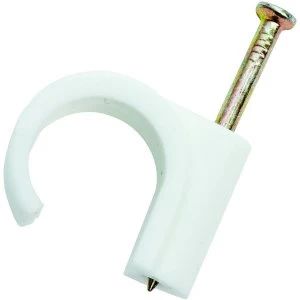Image of Wickes Nail In Pipe Clips - 10mm Pack of 10