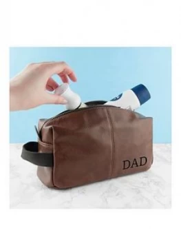 Image of Personalised Father'S Day Vintage Style Wash Bag