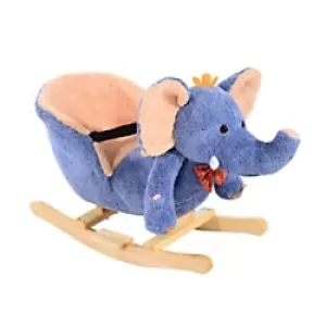 Image of HOMCOM Rocking Horse 330-007 Blue