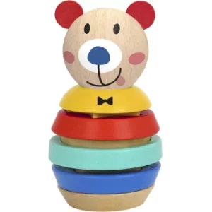 Image of Wooden Bear Shape Sorter