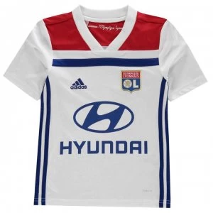 Image of adidas Lyonnais Jersey Junior Boys - White/Red
