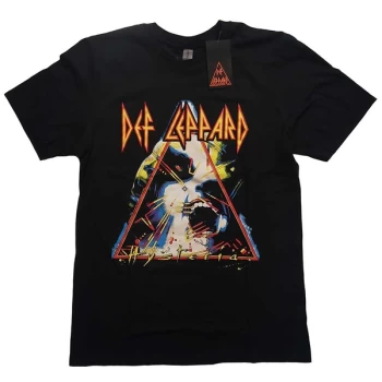 Image of Def Leppard - Hysteria Unisex Medium T-Shirt - Black
